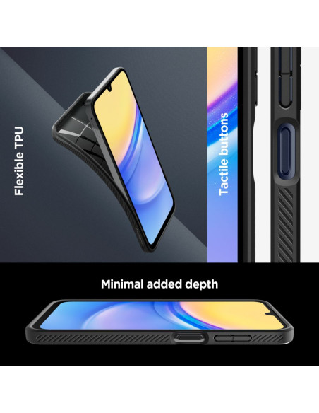 Etui Do Galaxy A15 4G / 5G Spigen Liquid Air Czarny Matowy