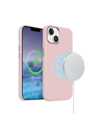 Etui Do iPhone 15 MagSafe Crong Color Cover Lux...