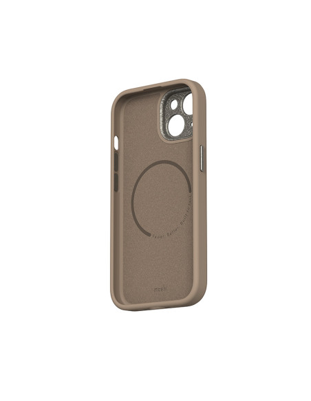 Etui Skórzane Do iPhone 15 Moshi Napa MagSafe Brązowy