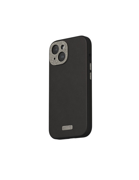 Etui Skórzane Do iPhone 15 Moshi Napa MagSafe Czarny