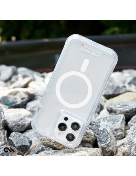 Etui Do iPhone 15 Pro Max Case-Mate Ultra Tough Plus D3O MagSafe Przezroczysty