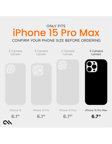 Etui Do iPhone 15 Pro Max Case-Mate Ultra Tough...