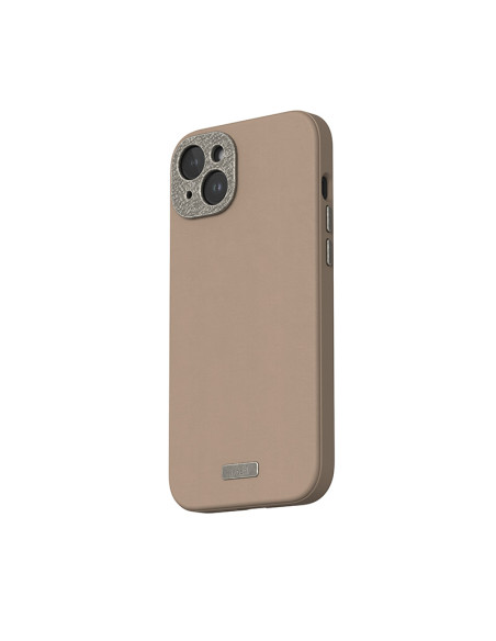 Etui Skórzane Do iPhone 15 Plus Moshi Napa MagSafe Brązowy