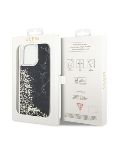 Etui Do iPhone 14 Pro Max Guess Liquid Glitter...