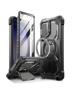 Etui Do Galaxy S24 Ultra Supcase IBLSN Armorbox Mag Magsafe Czarny