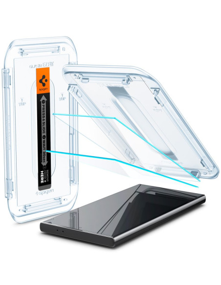 2x Szkło Hartowane Spigen Glas.Tr " Ez Fit " Galaxy S24 Ultra