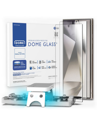 2x Szkło Hartowane Whitestone Dome Glass Galaxy S24 Ultra