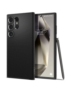 Etui Do Galaxy S24 Ultra Spigen Liquid Air Czarny Matowy