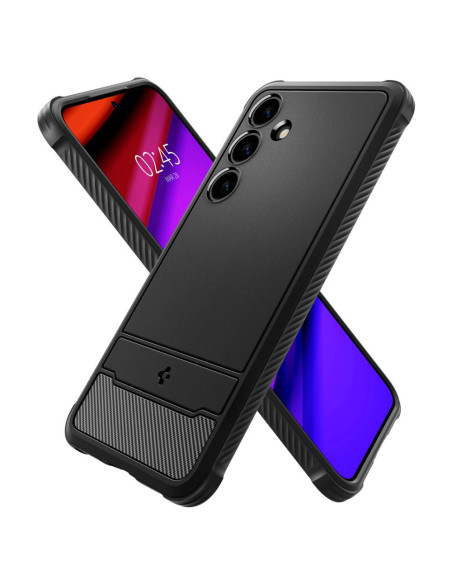 Etui Do Galaxy S24 Spigen Rugged Armor Czarny Matowy