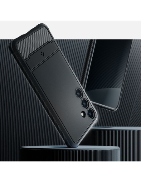 Etui Do Galaxy S24 Spigen Rugged Armor Czarny Matowy