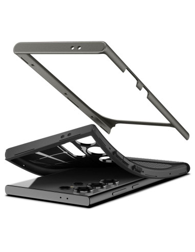 Etui Do Galaxy S24 Ultra Spigen Neo Hybrid Szary