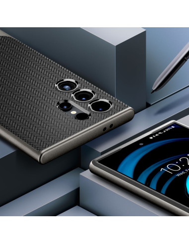 Etui Do Galaxy S24 Ultra Spigen Neo Hybrid Szary