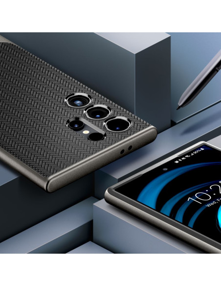 Etui Do Galaxy S24 Ultra Spigen Neo Hybrid Szary