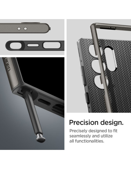 Etui Do Galaxy S24 Ultra Spigen Neo Hybrid Szary