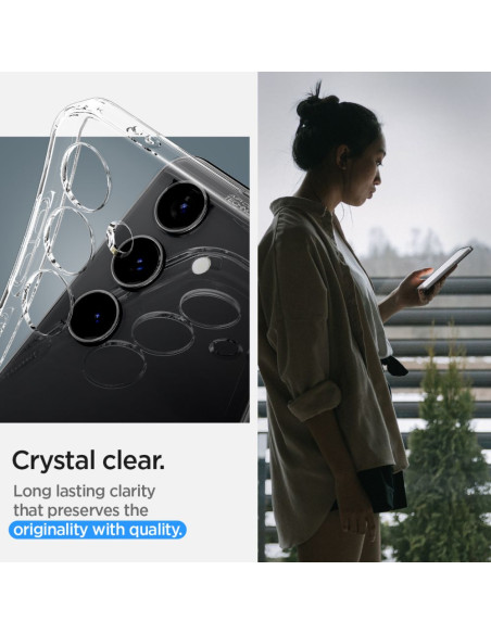 Etui Do Galaxy S24 Spigen Liquid Crystal Przezroczysty