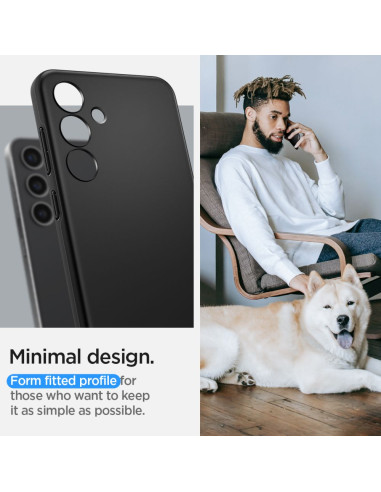 Etui Do Galaxy S24 Spigen Thin Fit Czarny