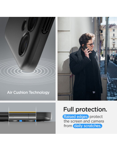 Etui Do Galaxy S24 Spigen Thin Fit Czarny