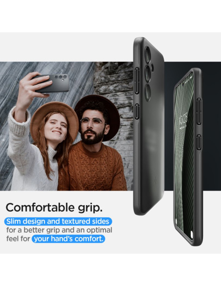 Etui Do Galaxy S24 Spigen Thin Fit Czarny