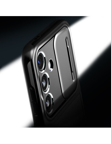 Etui Do Galaxy S24 Spigen Optik Armor Czarny