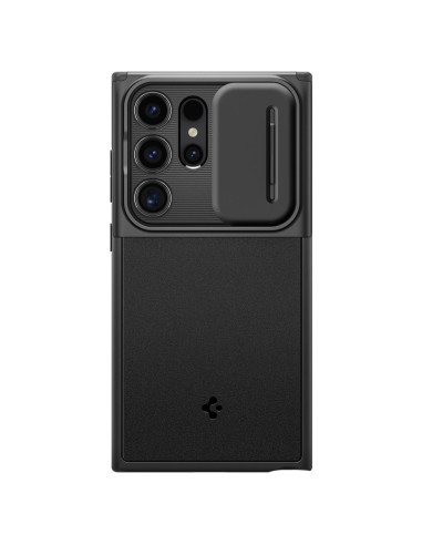 Etui Do Galaxy S24 Ultra Spigen Optik Armor Czarny