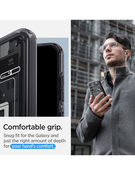 Etui Do Galaxy S24 Spigen Ultra Hybrid Czarny