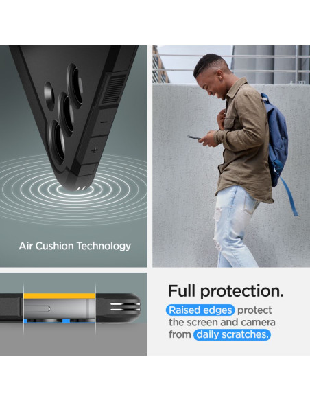 Etui Do Galaxy S24 Spigen Tough Armor Czarny