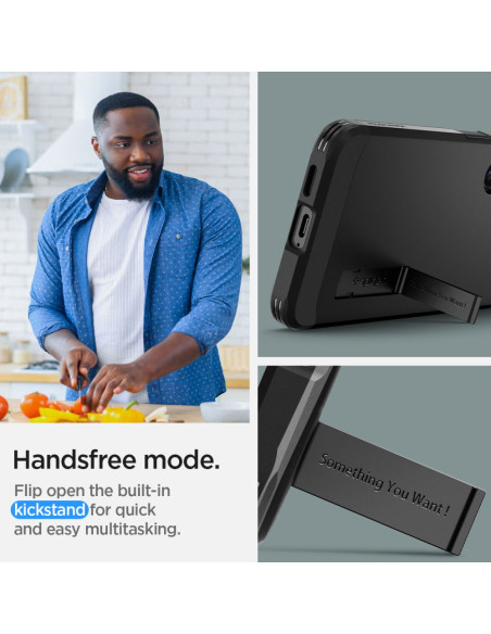 Etui Do Galaxy S24 Spigen Tough Armor Czarny