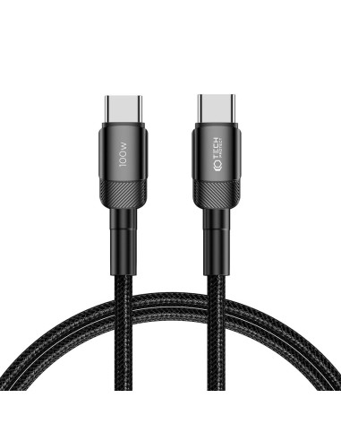 Kabel USB-C / USB-C Tech-Protect Ultraboost Evo PD100W/5A  100 cm Czarny