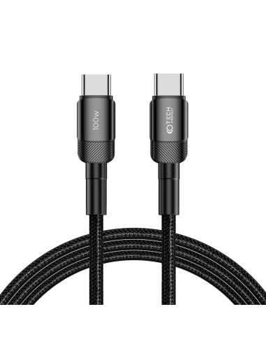 Kabel USB-C / USB-C Tech-Protect Ultraboost Evo PD100W/5A 200 cm Czarny