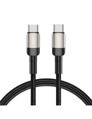 Kabel USB-C / USB-C Tech-Protect Ultraboost Evo PD100W/5A 100 cm Szary