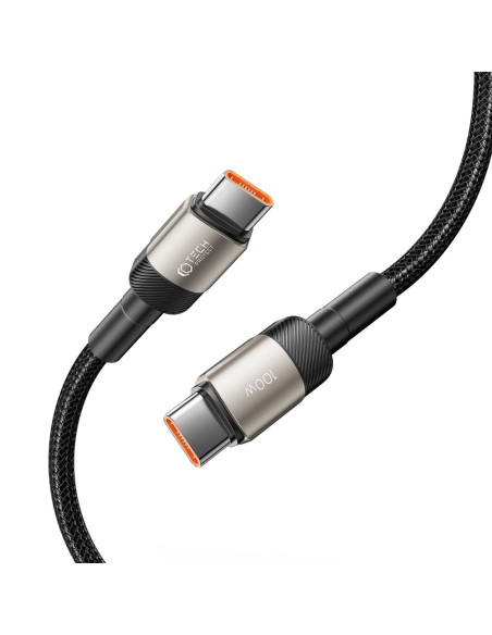 Kabel USB-C / USB-C Tech-Protect Ultraboost Evo PD100W/5A 100 cm Szary