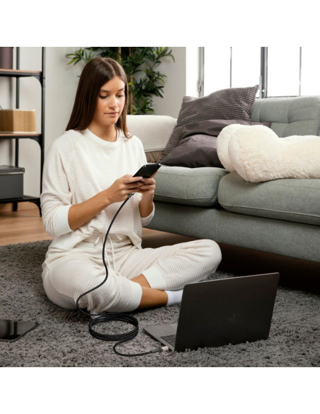 Kabel USB-C / USB-C Tech-Protect Ultraboost Evo PD100W/5A 200 cm Szary