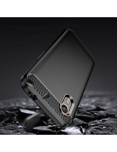 Etui Do Galaxy xCover 7 Tech-Protect Tpucarbon Czarny