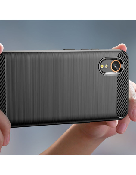 Etui Do Galaxy xCover 7 Tech-Protect Tpucarbon Czarny