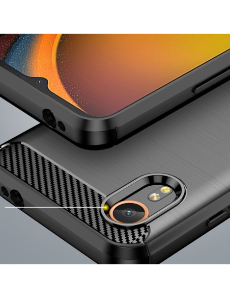 Etui Do Galaxy xCover 7 Tech-Protect Tpucarbon Czarny