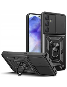 Etui Do Galaxy A55 5G Tech-Protect Camshield Pro Czarny