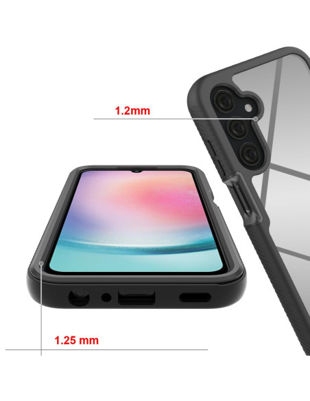 Etui Do Galaxy A25 5G Tech-Protect Defense360 Czarny