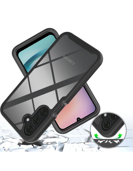 Etui Do Galaxy A25 5G Tech-Protect Defense360 Czarny