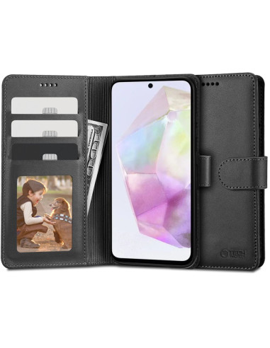 Etui Do Galaxy A35 5G Tech-Protect Wallet Czarny