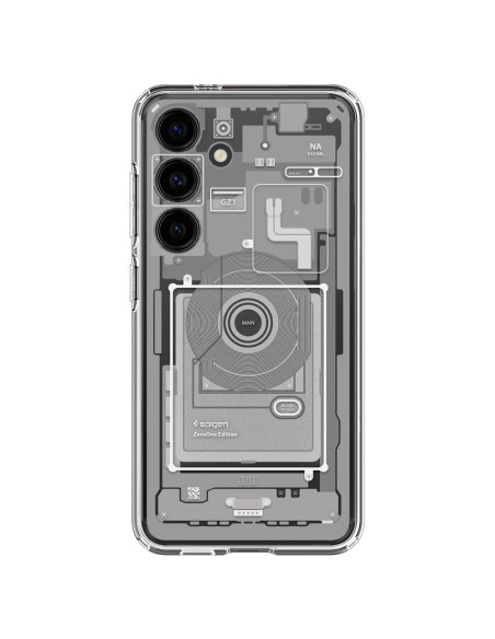 Etui Do Galaxy S24 Spigen Ultra Hybrid Przezroczysty Wzorzysty