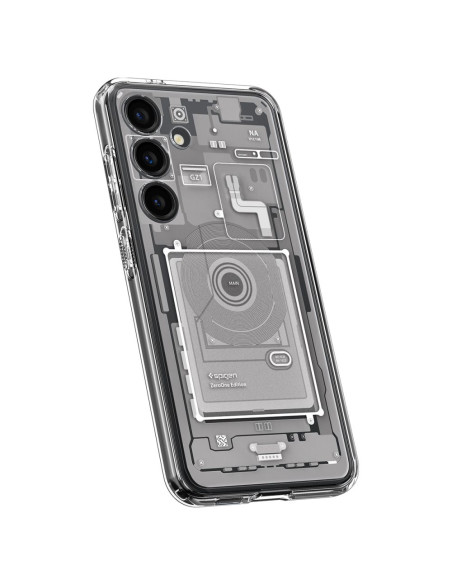 Etui Do Galaxy S24 Spigen Ultra Hybrid Przezroczysty Wzorzysty