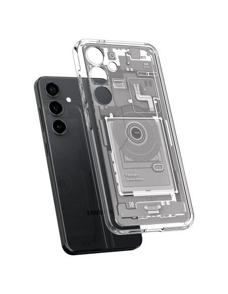 Etui Do Galaxy S24 Spigen Ultra Hybrid Przezroczysty Wzorzysty
