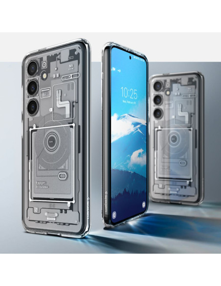 Etui Do Galaxy S24 Spigen Ultra Hybrid Przezroczysty Wzorzysty