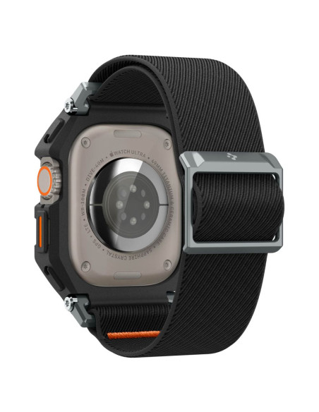 Pasek Do Apple Watch Ultra 49 mm Spigen Lite Fit ”Pro” Czarny Matowy
