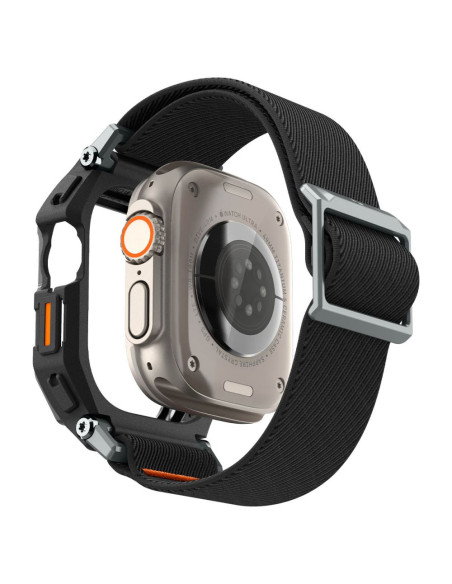 Pasek Do Apple Watch Ultra 49 mm Spigen Lite Fit ”Pro” Czarny Matowy