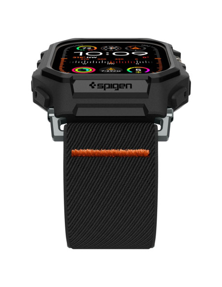 Pasek Do Apple Watch Ultra 49 mm Spigen Lite Fit ”Pro” Czarny Matowy