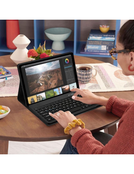 Etui Do Lenovo Tab M11 11.0 TB-330 Tech-Protect Sc Pen + Keyboard Czarny