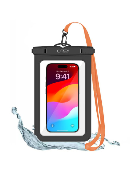 Etui Wodoodporne Tech-Protect UWC9 8.9 Inch Czarny