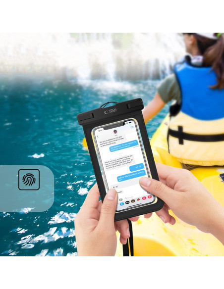 Etui Wodoodporne Tech-Protect UWC9 8.9 Inch Czarny