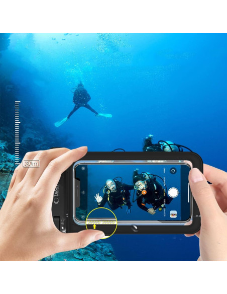 Etui Wodoodporne Tech-Protect UWC9 8.9 Inch Czarny